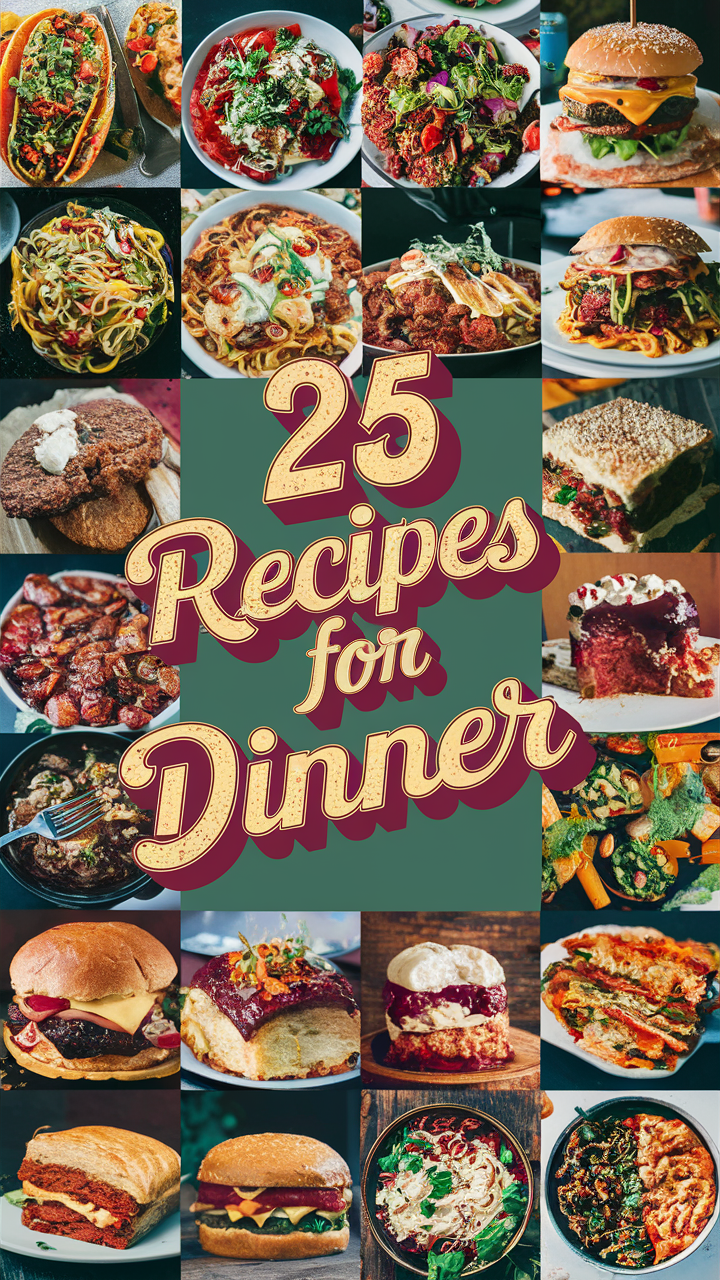 25 Quick and Easy Recipes for Dinner: Delicious Meals for Busy Weeknights