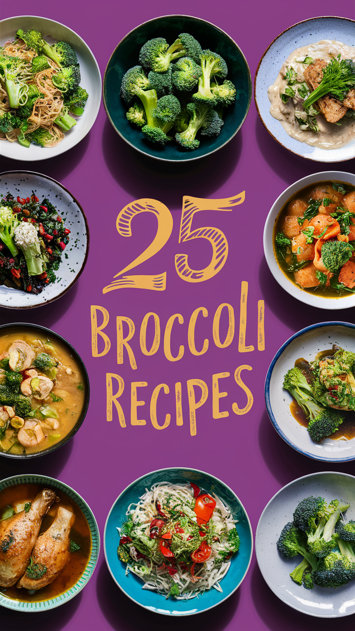 25 Broccoli Recipes: Delicious Ways to Enjoy This Nutritious Green