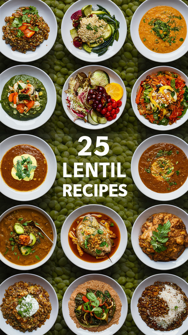 Delicious and Nutritious: 25 Top Lentil Recipes to Try Today