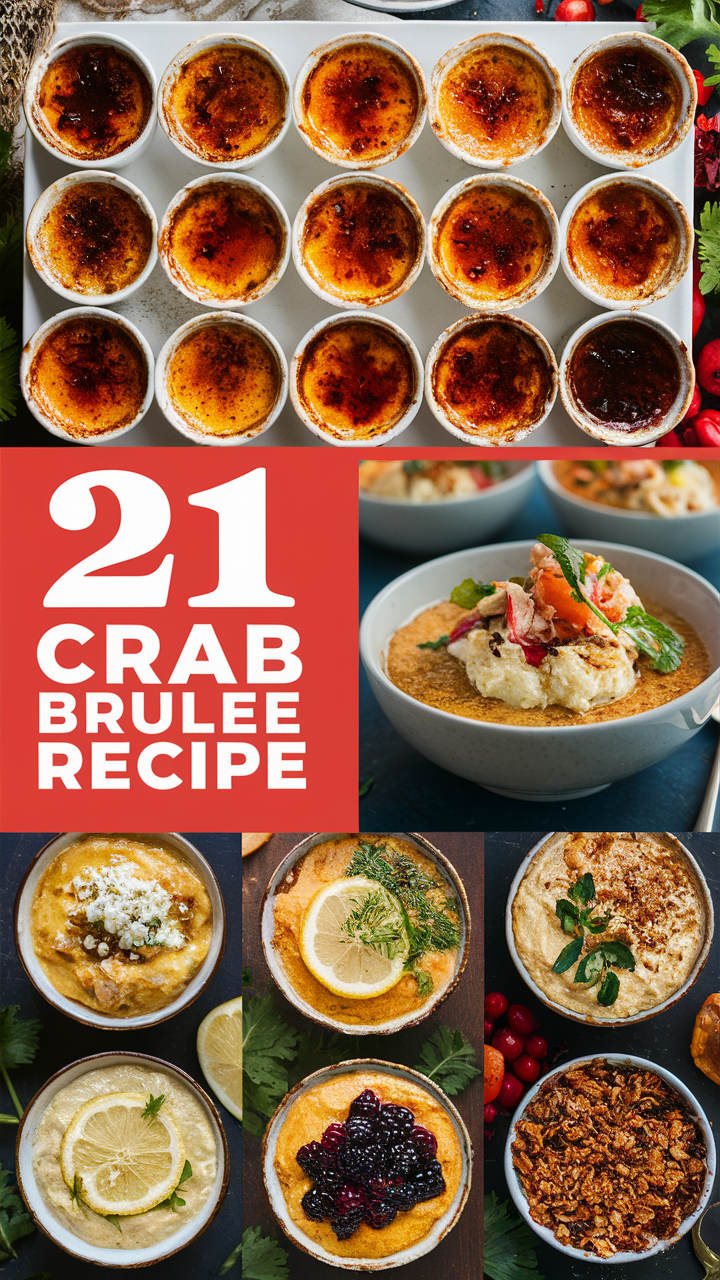 21 Delicious Crab Brûlée Recipe: A Gourmet Twist on a Classic Dessert