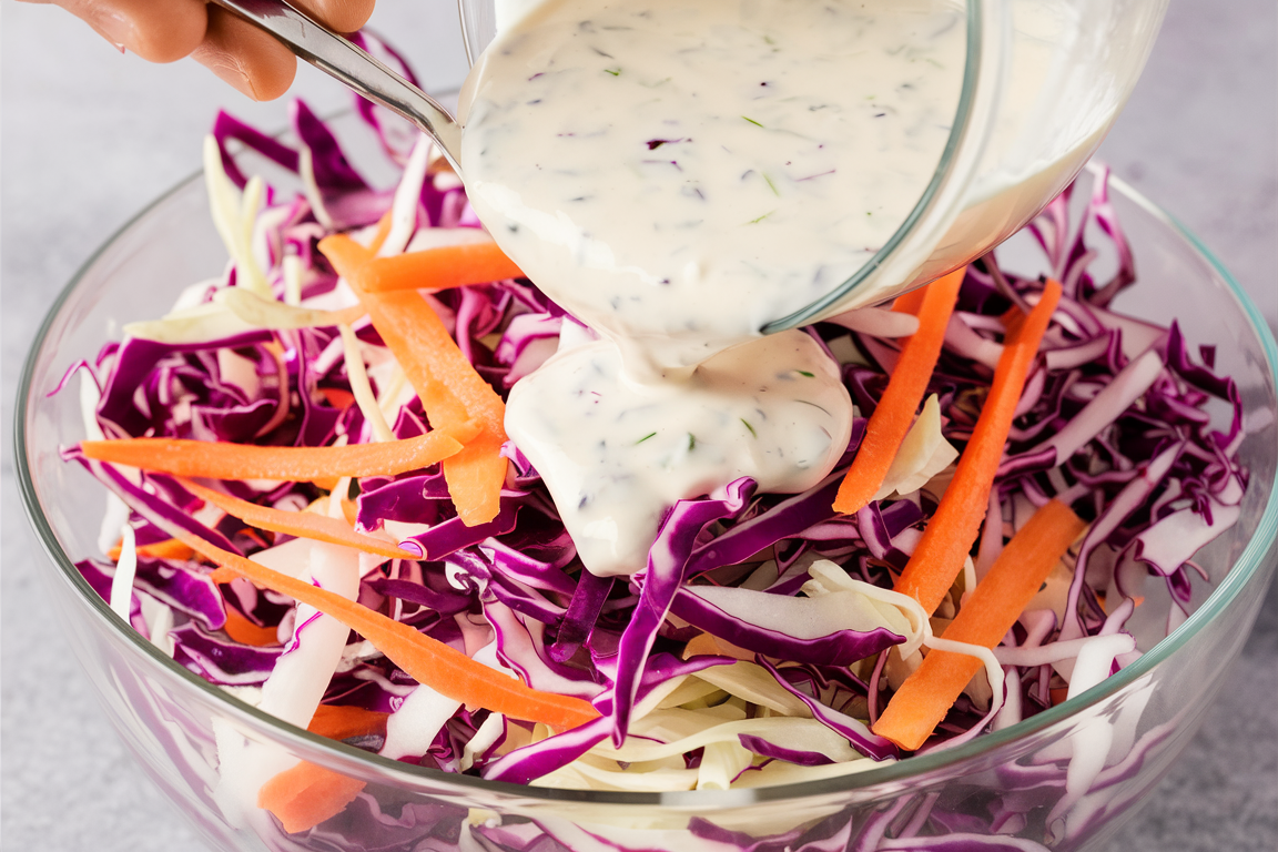 Fresh and Crunchy Cabbage and Carrot Salad: The Ultimate Coleslaw Recipe