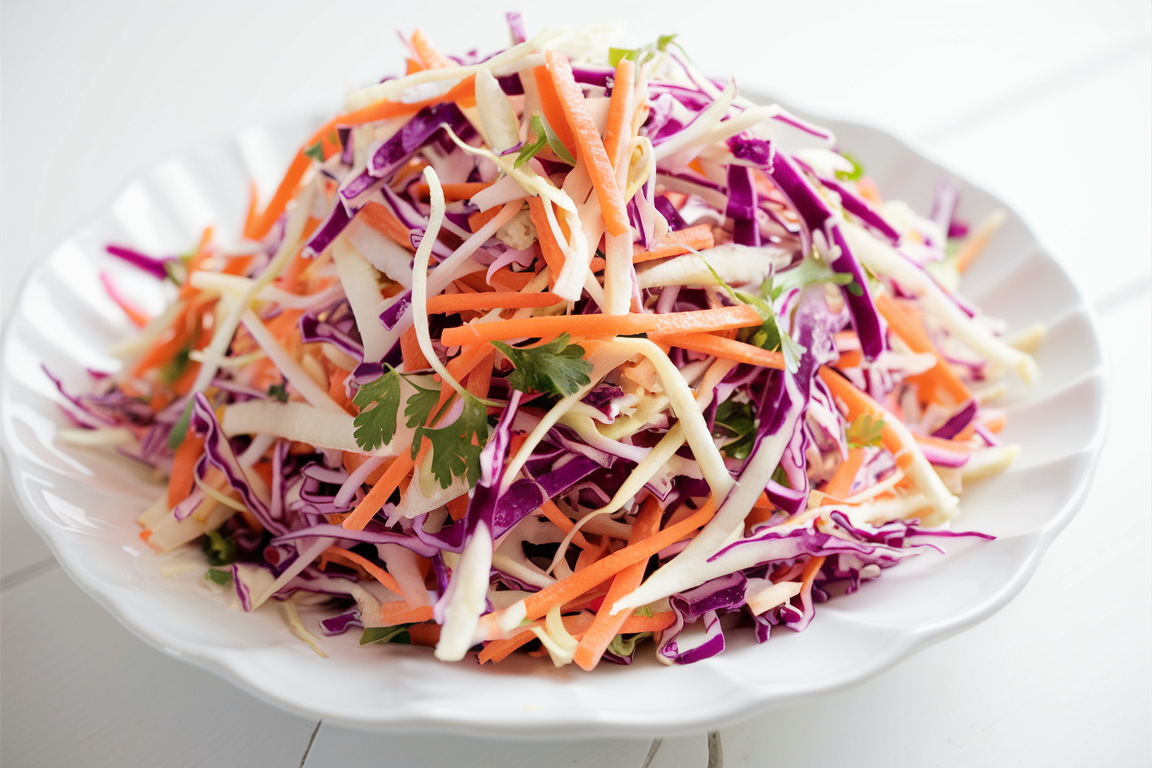 Fresh and Crunchy Cabbage and Carrot Salad: The Ultimate Coleslaw Recipe