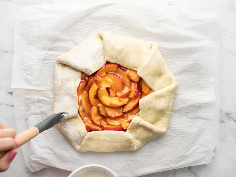 Broskvový Galette – Neodolatelný francouzský koláč