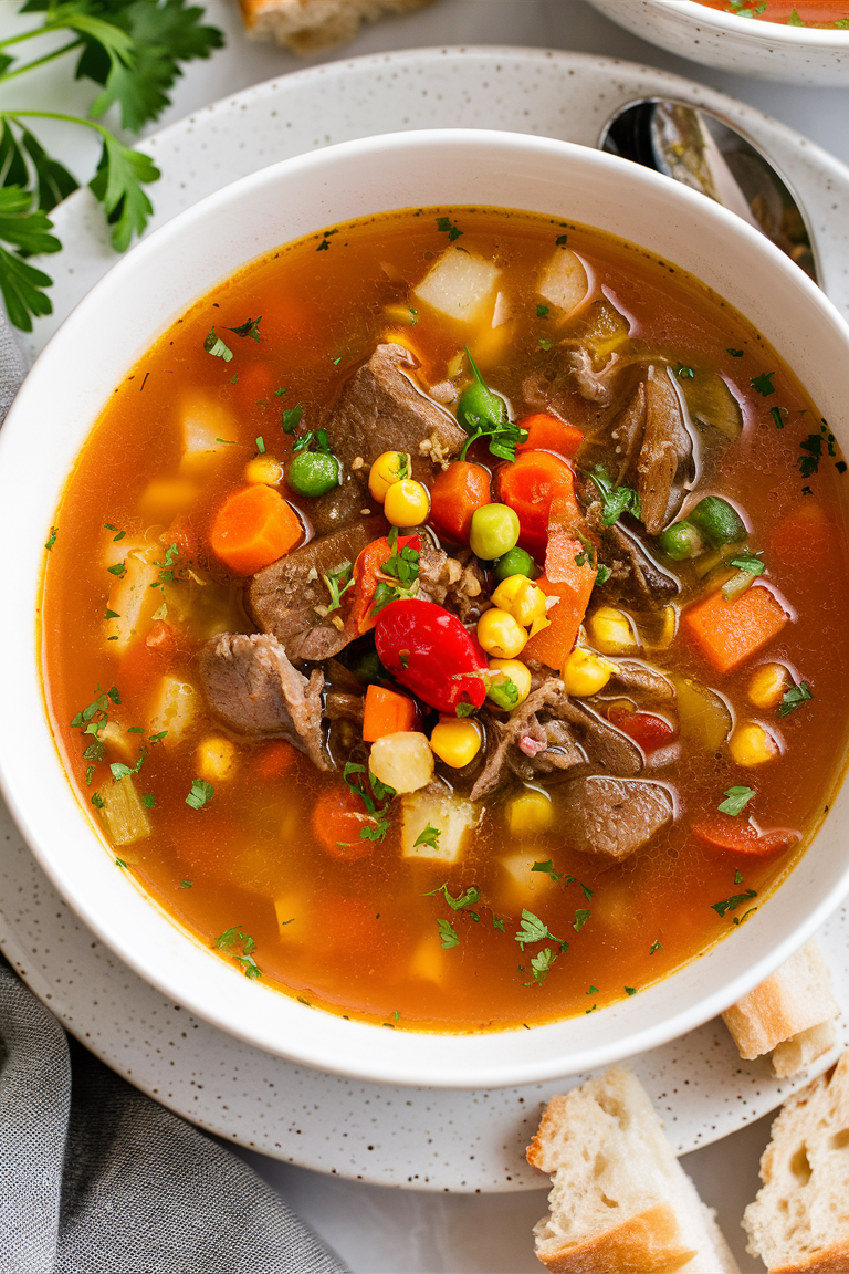 Vegetable Beef Soup Recipes