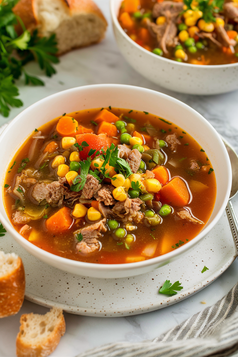 Vegetable Beef Soup Recipes