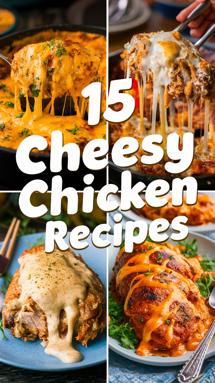 15 Irresistible Cheesy Chicken Recipes: Casseroles, Spaghetti, and Crockpot Ideas