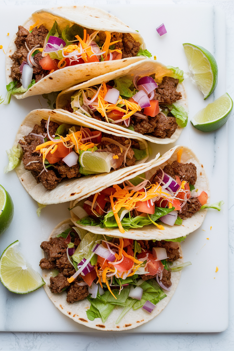 Easy Ground Beef Tacos