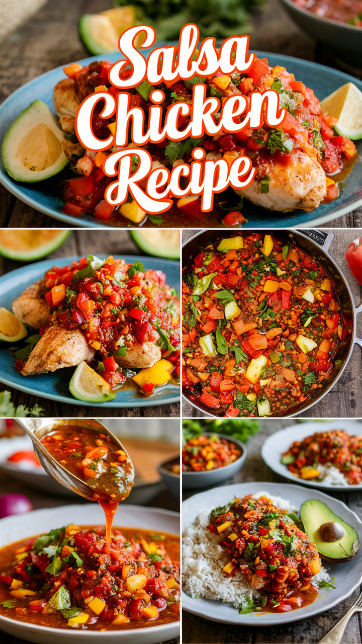 Easy Salsa Chicken Recipes: Crockpot, Instant Pot