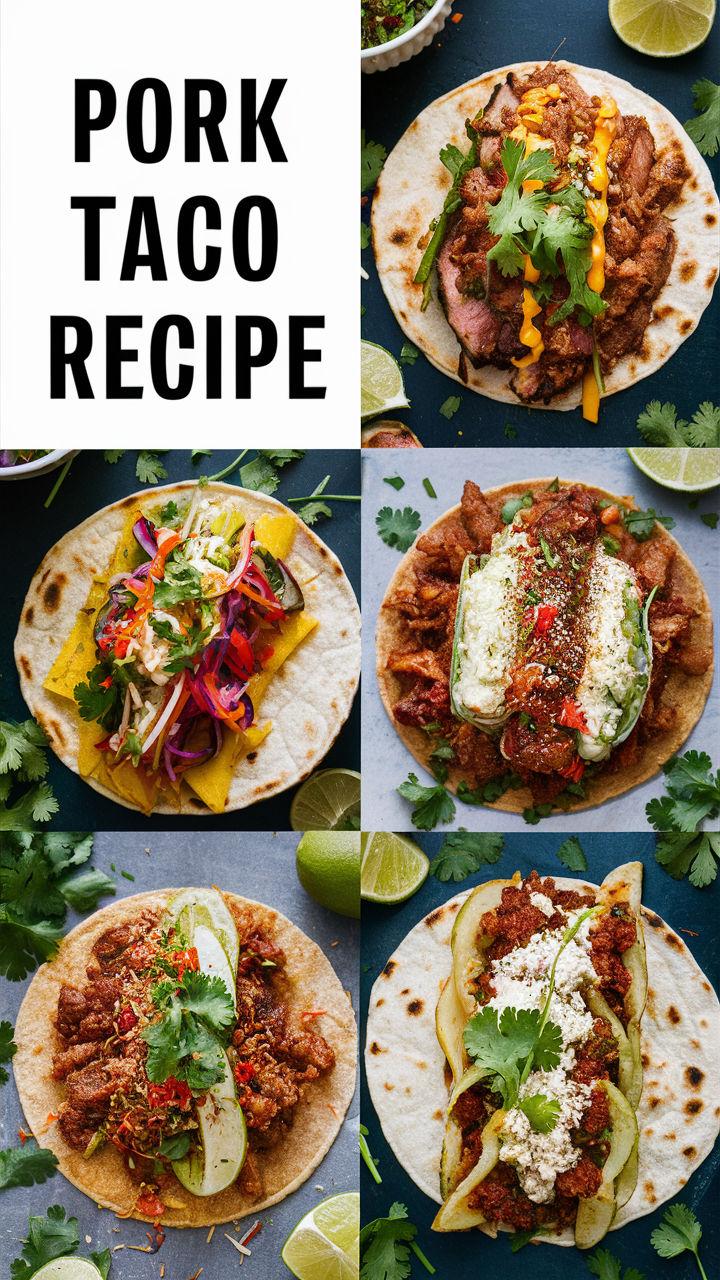 The Best Pork Taco Recipe: Mexican, Crockpot Carnitas, Instant Pot, and Tasty Topping