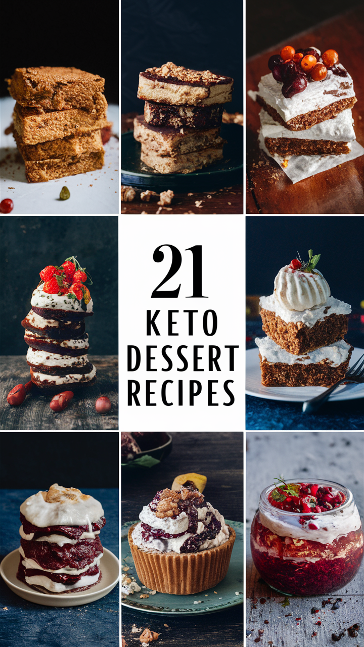 21 Easy Keto Dessert Recipes: Quick, Delicious Treats