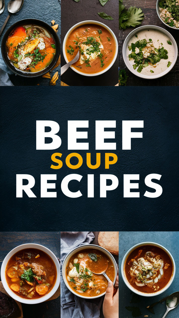 Vegetable Beef Soup Recipes